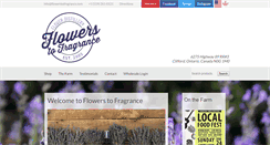 Desktop Screenshot of flowerstofragrance.com