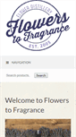 Mobile Screenshot of flowerstofragrance.com